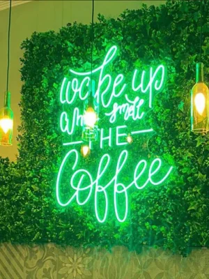 Wake up and smell the coffee