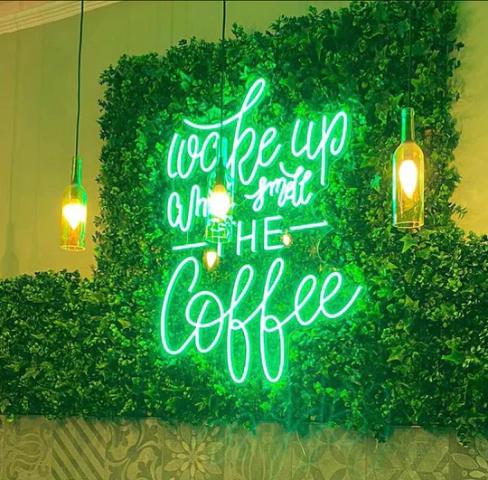 Wake up and smell the coffee