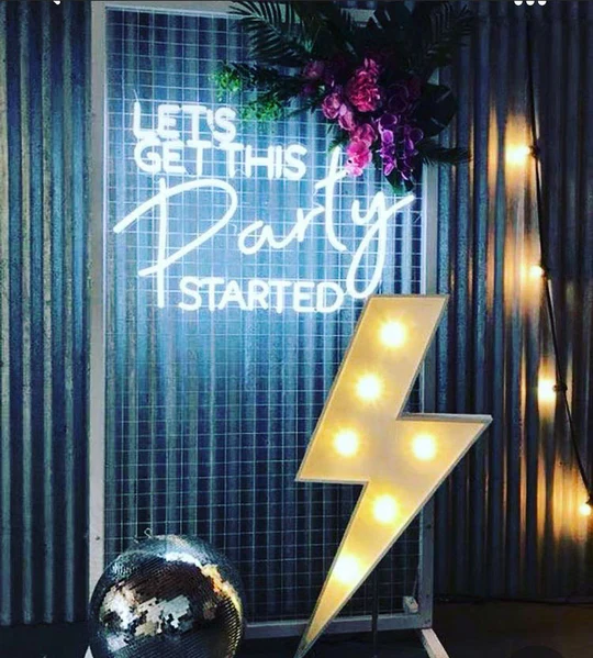 Let's get this party started