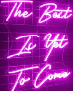Best is yet to come