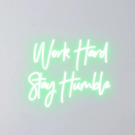 Work Hard Stay Humble